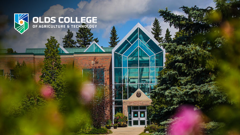Image of Olds College with the logo